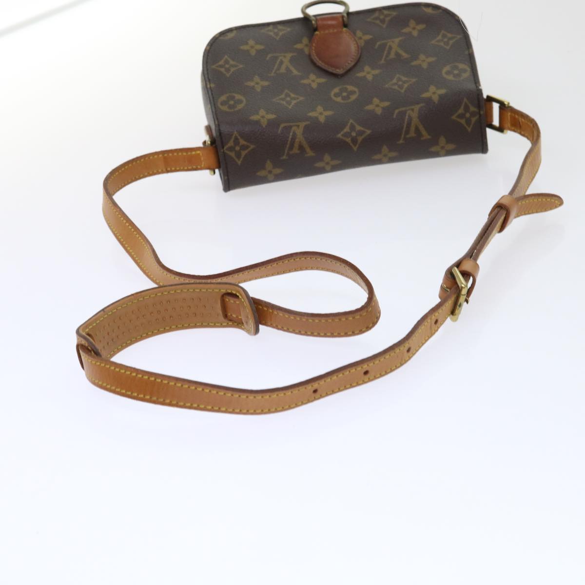 LOUIS VUITTON Monogram Saint Cloud MM Shoulder Bag M51243 LV Auth rd5819