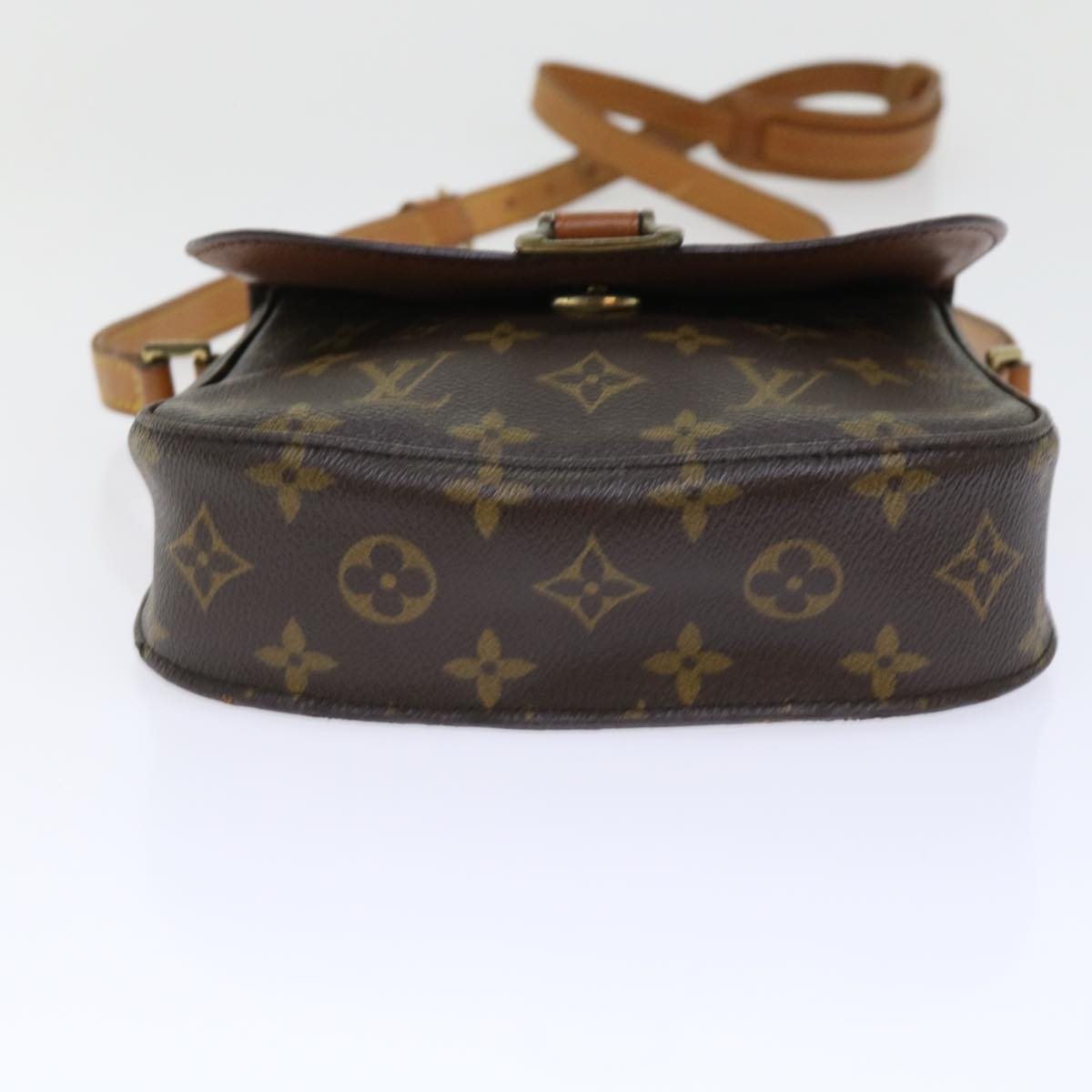 LOUIS VUITTON Monogram Saint Cloud MM Shoulder Bag M51243 LV Auth rd5819