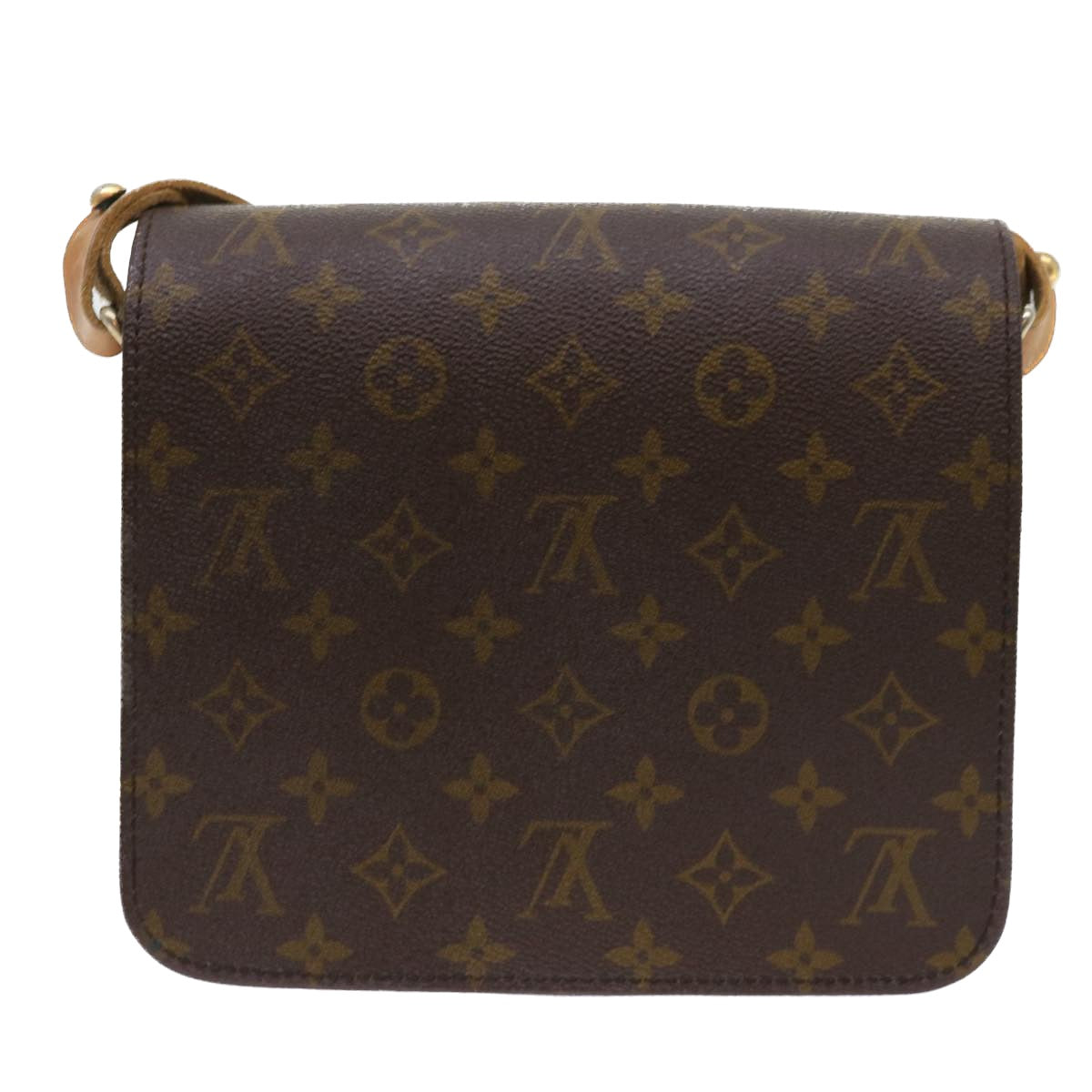 LOUIS VUITTON Monogram Cartouchiere MM Shoulder Bag Vintage M51253 Auth rd5824 - 0