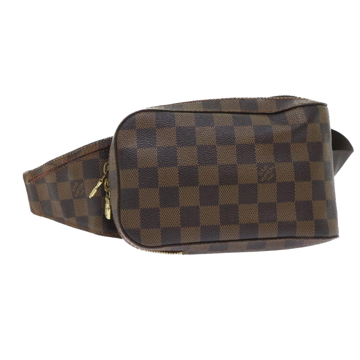 LOUIS VUITTON Damier Ebene Geronimos Shoulder Bag N51994 LV Auth rd5827