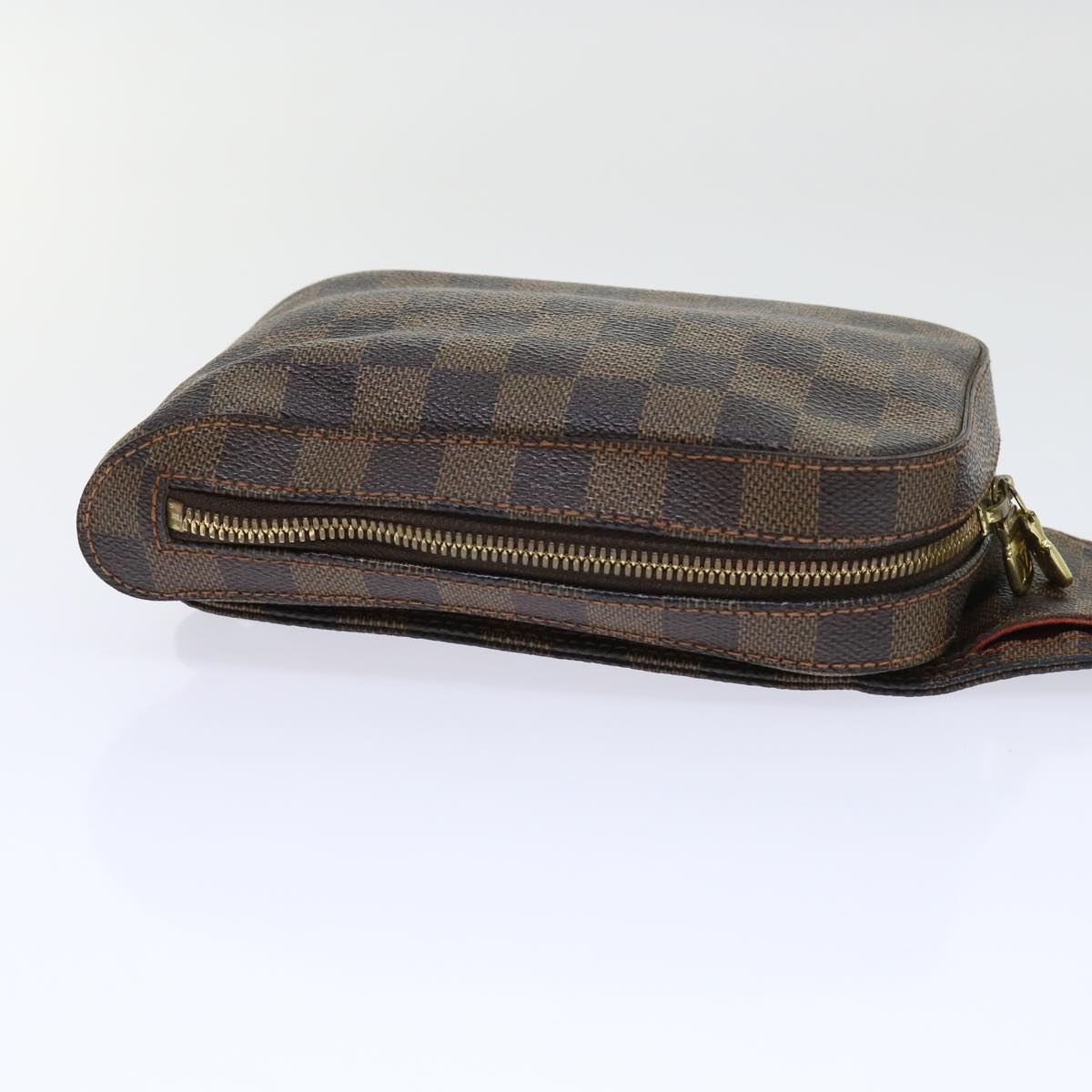 LOUIS VUITTON Damier Ebene Geronimos Shoulder Bag N51994 LV Auth rd5827