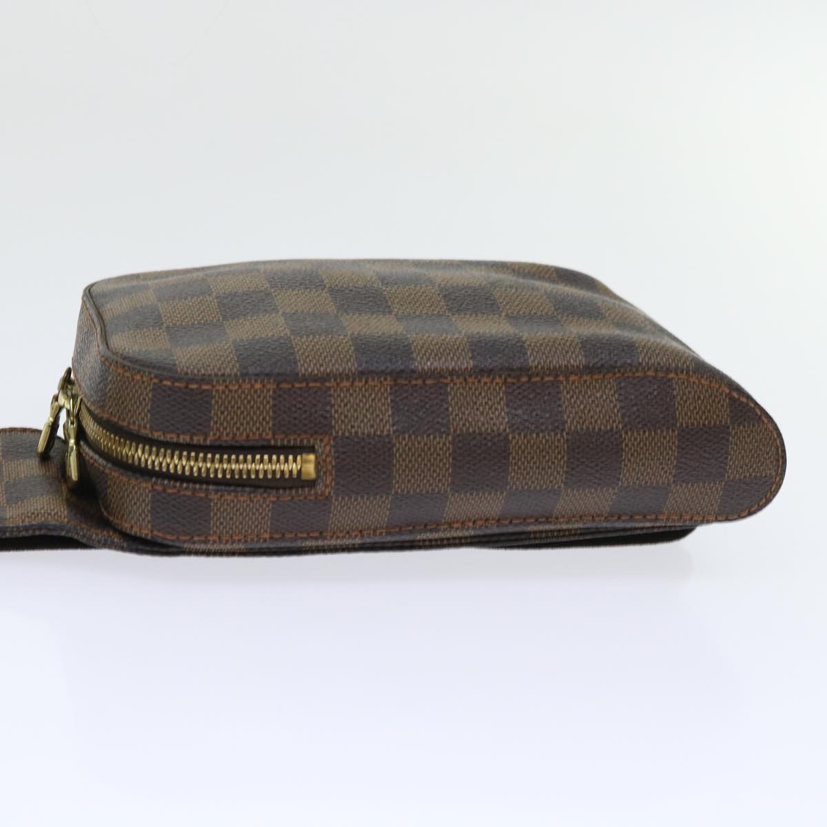 LOUIS VUITTON Damier Ebene Geronimos Shoulder Bag N51994 LV Auth rd5827