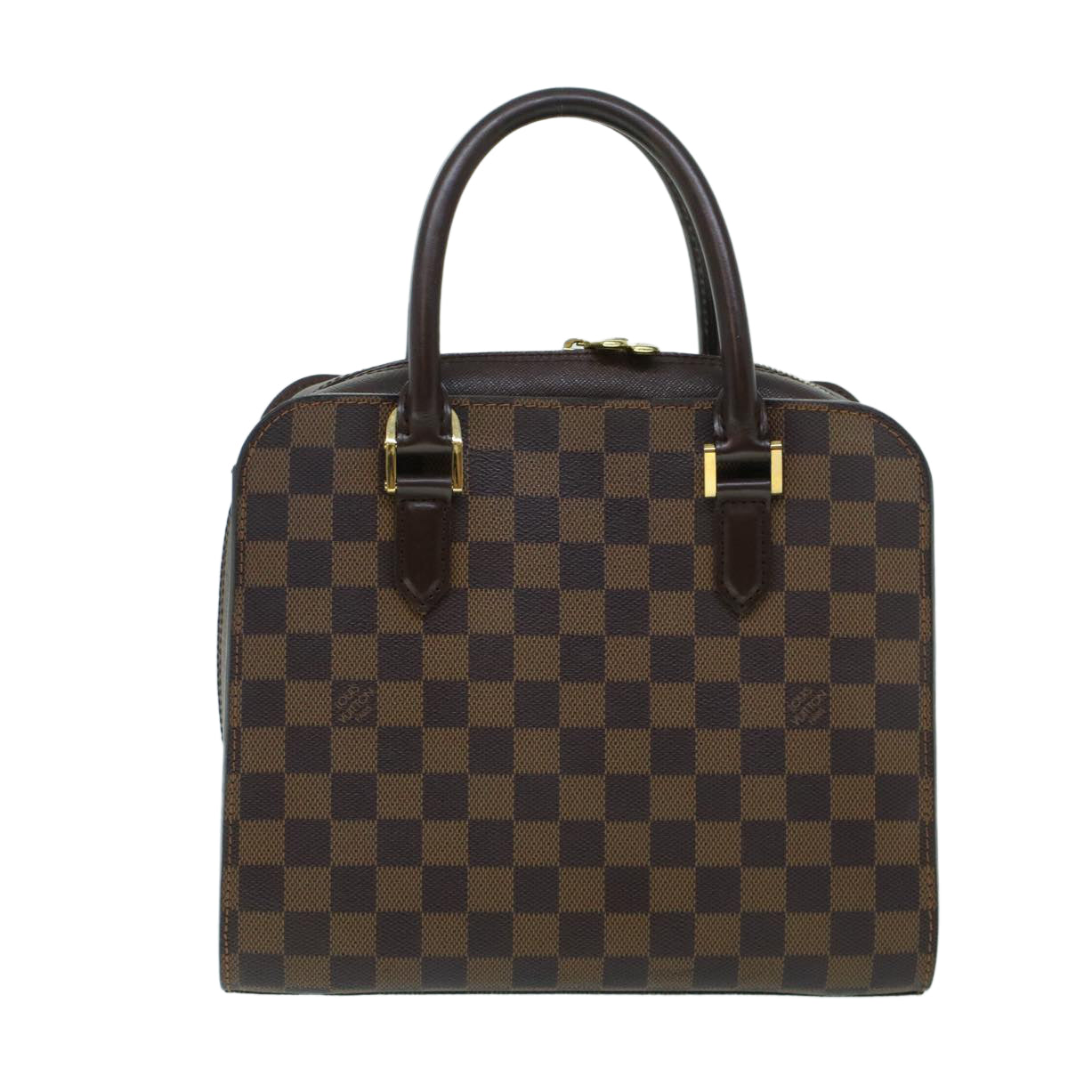 LOUIS VUITTON Damier Ebene Brera Hand Bag N51150 LV Auth rd5836