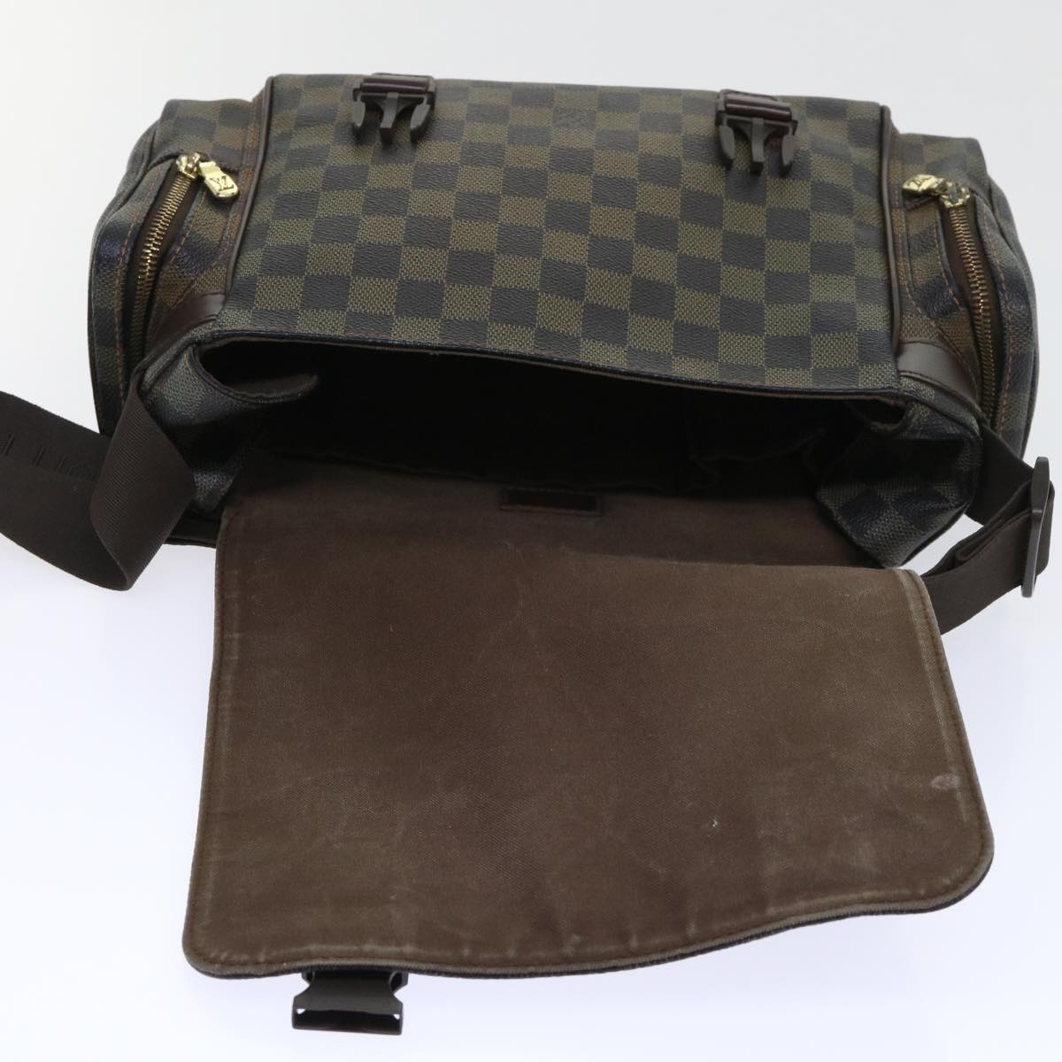 LOUIS VUITTON Damier Ebene Reporter Melville Shoulder Bag N51126 LV Auth rd5837