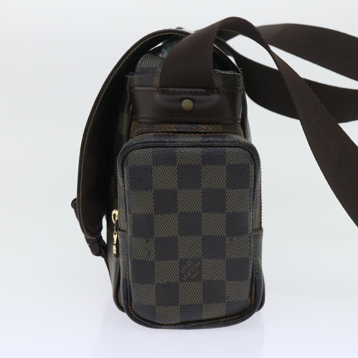 LOUIS VUITTON Damier Ebene Reporter Melville Shoulder Bag N51126 LV Auth rd5837