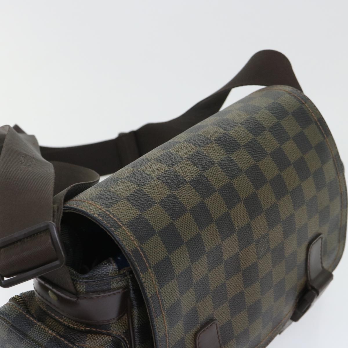 LOUIS VUITTON Damier Ebene Reporter Melville Shoulder Bag N51126 LV Auth rd5837