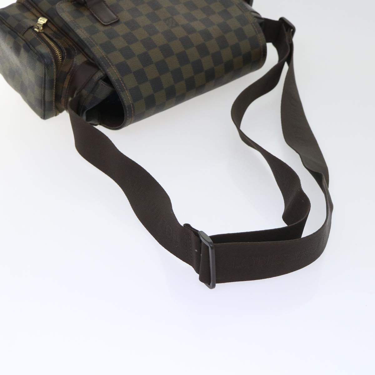 LOUIS VUITTON Damier Ebene Reporter Melville Shoulder Bag N51126 LV Auth rd5837