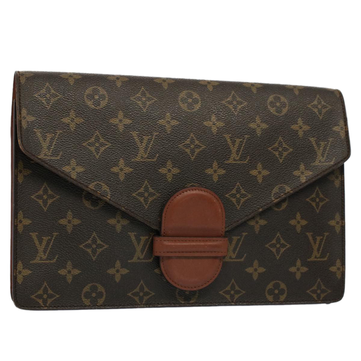 LOUIS VUITTON Monogram Ranelag Clutch Bag M51782 LV Auth rd5848