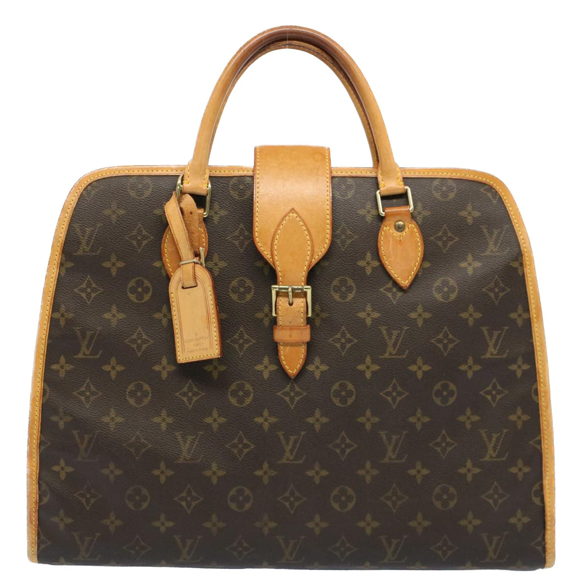 LOUIS VUITTON Monogram Rivoli Hand Bag M53380 LV Auth rd5849