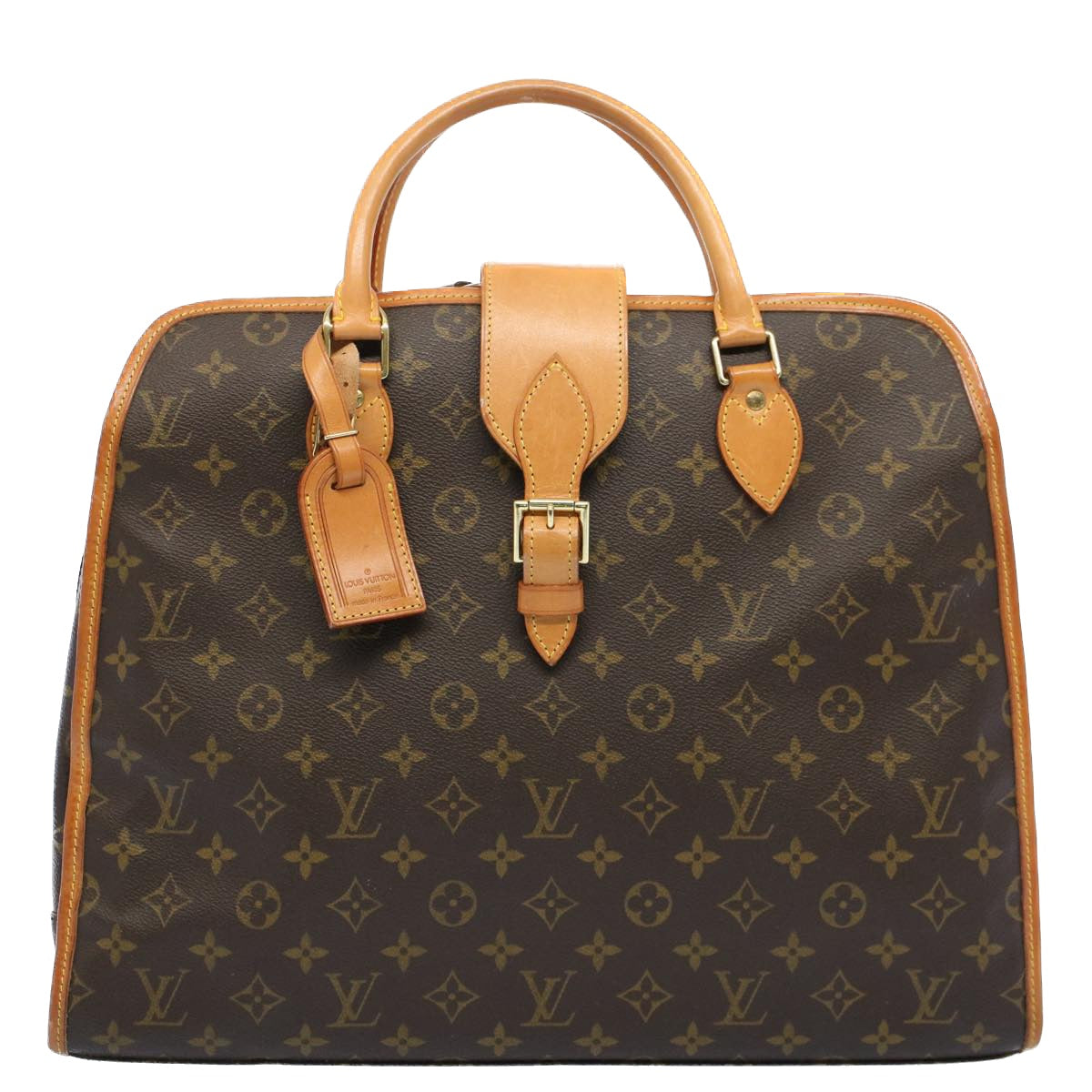 LOUIS VUITTON Monogram Rivoli Hand Bag M53380 LV Auth rd5851