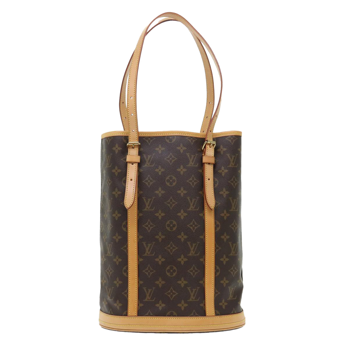 LOUIS VUITTON Monogram Bucket GM Shoulder Bag M42236 LV Auth rd5853