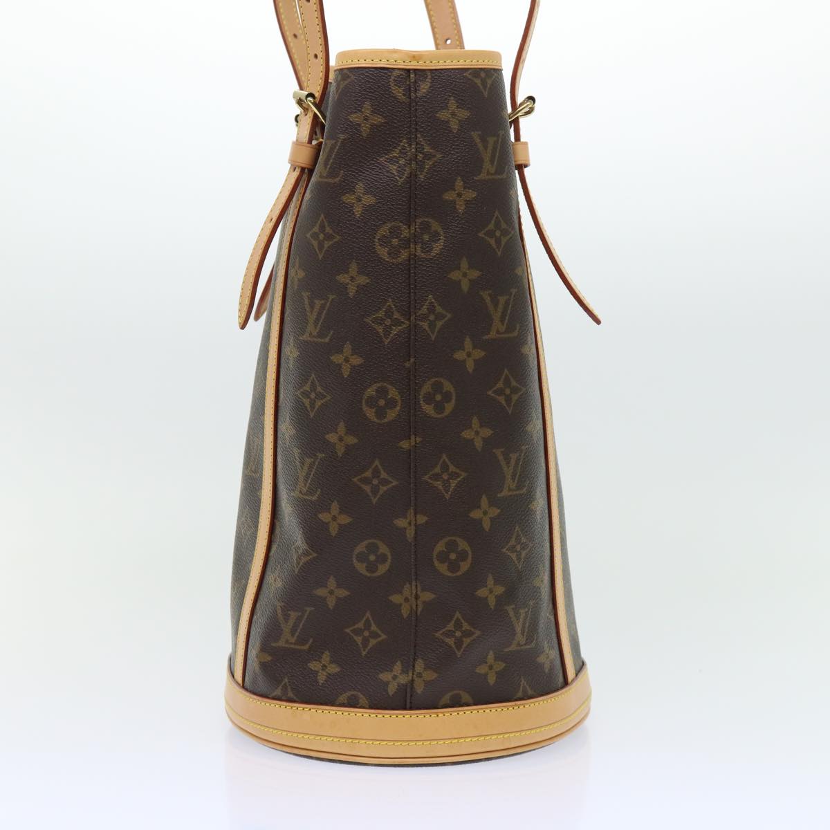 LOUIS VUITTON Monogram Bucket GM Shoulder Bag M42236 LV Auth rd5853