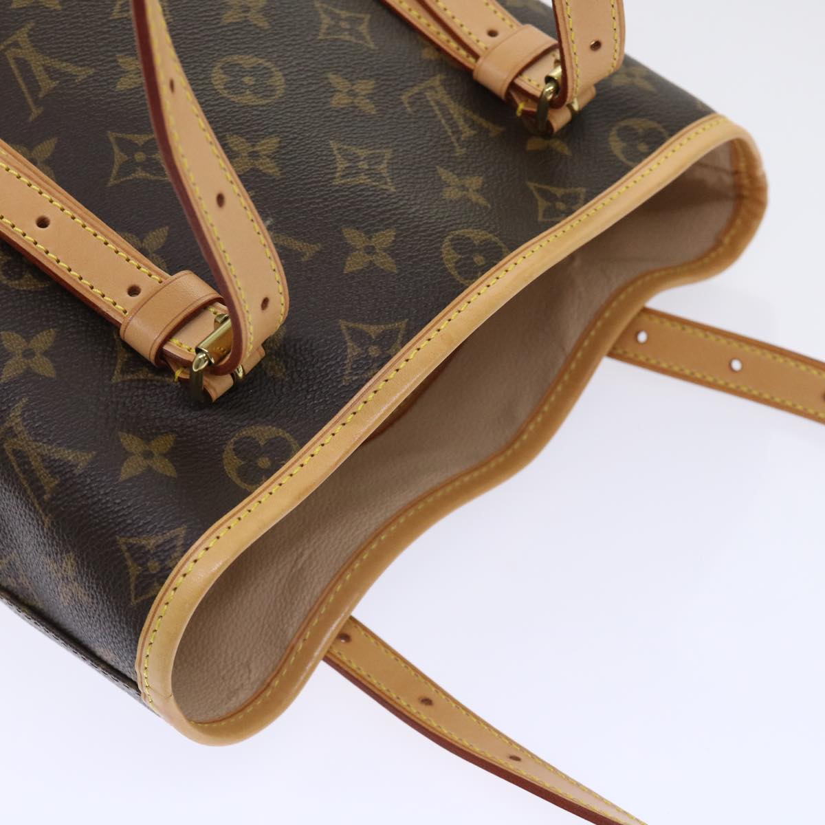 LOUIS VUITTON Monogram Bucket GM Shoulder Bag M42236 LV Auth rd5853