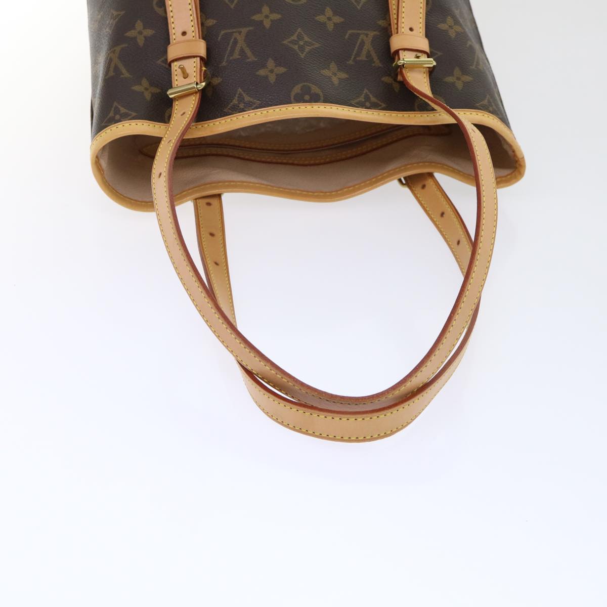 LOUIS VUITTON Monogram Bucket GM Shoulder Bag M42236 LV Auth rd5853