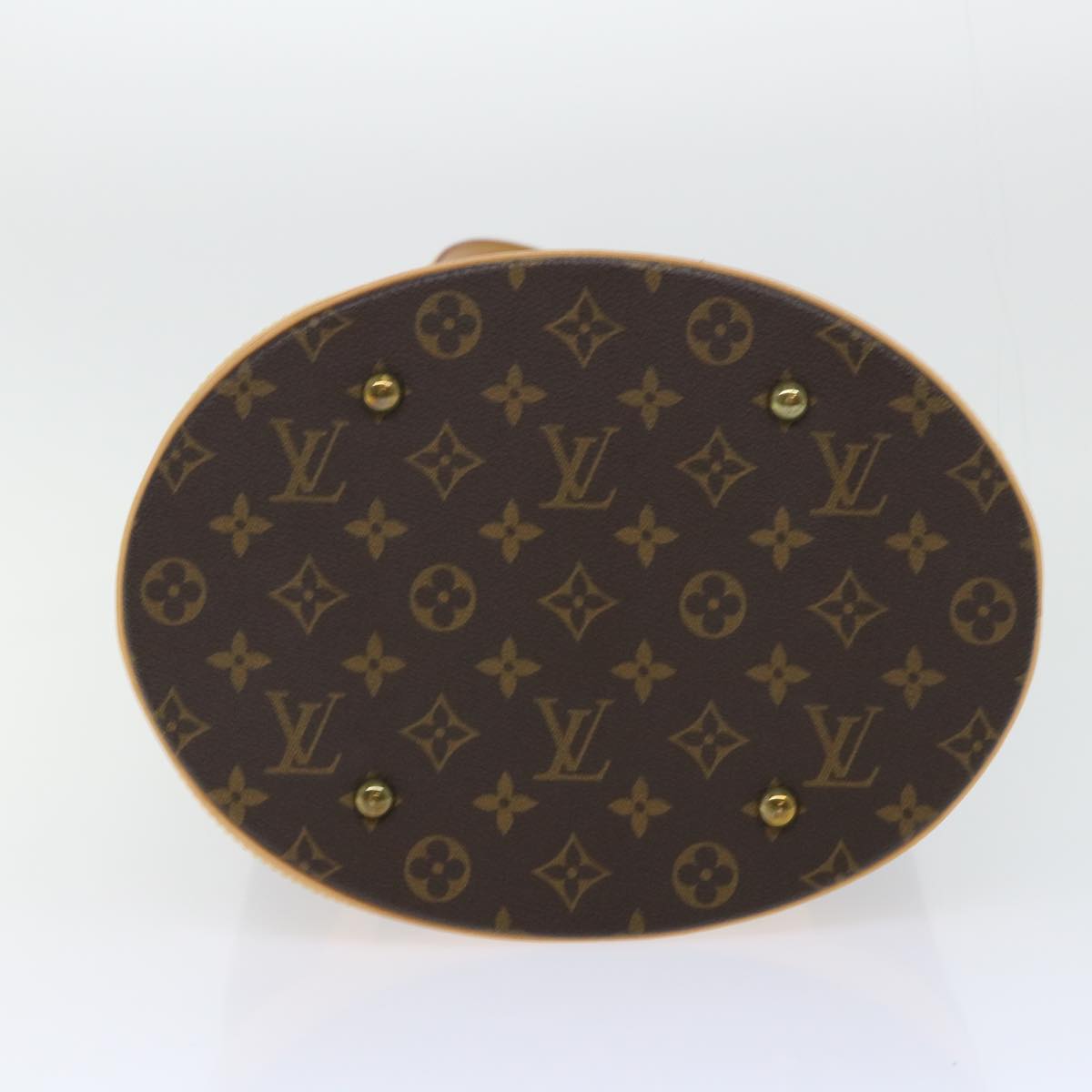 LOUIS VUITTON Monogram Bucket GM Shoulder Bag M42236 LV Auth rd5853