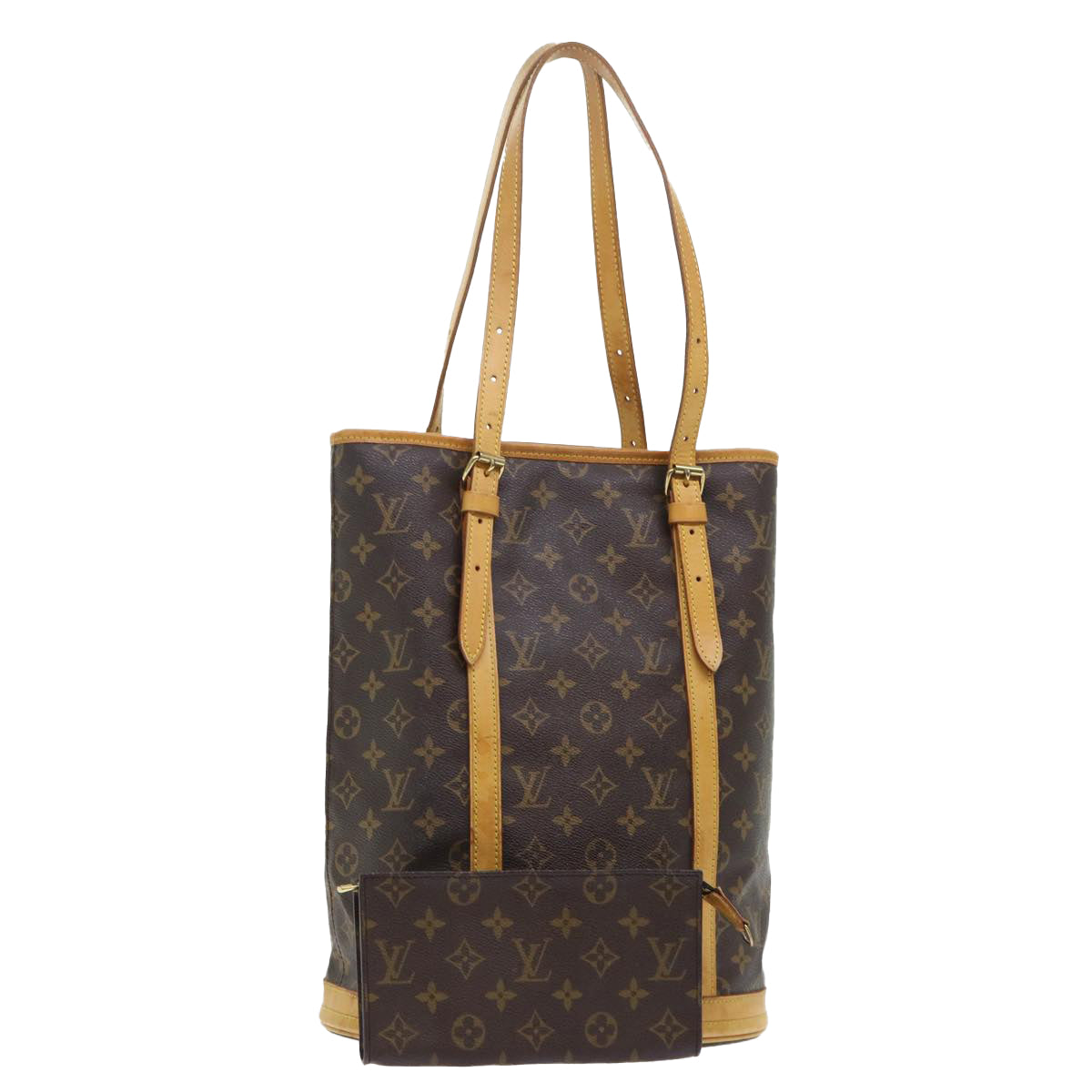 LOUIS VUITTON Monogram Bucket GM Shoulder Bag M42236 LV Auth rd5857