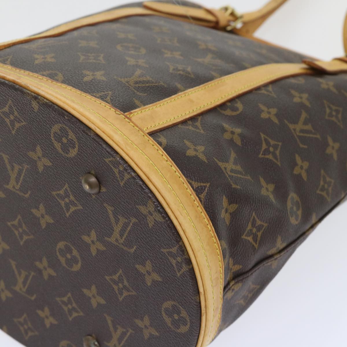 LOUIS VUITTON Monogram Bucket GM Shoulder Bag M42236 LV Auth rd5857