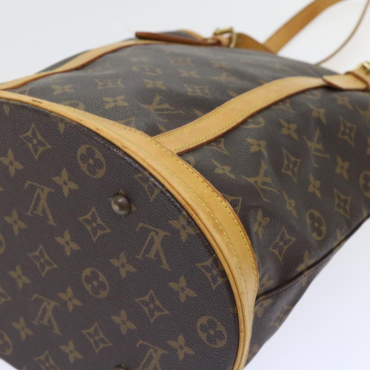 LOUIS VUITTON Monogram Bucket GM Shoulder Bag M42236 LV Auth rd5857