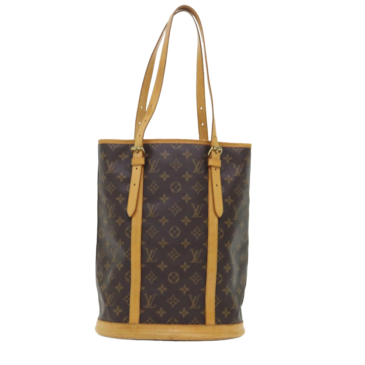 LOUIS VUITTON Monogram Bucket GM Shoulder Bag M42236 LV Auth rd5857