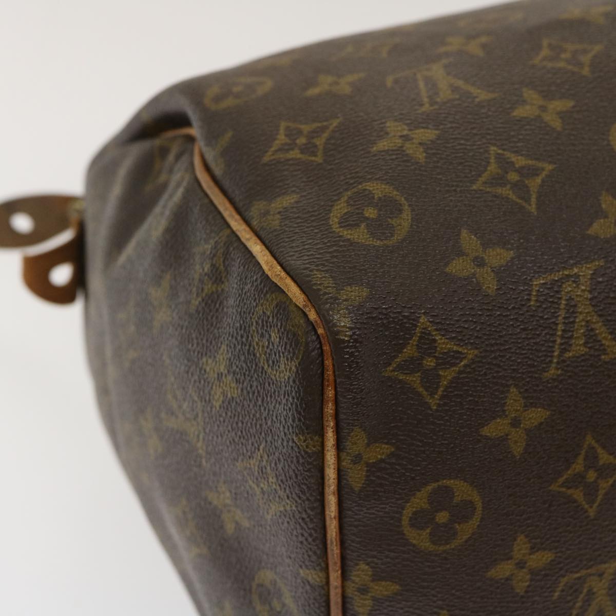 LOUIS VUITTON Monogram Speedy 35 Hand Bag M41524 LV Auth rh093