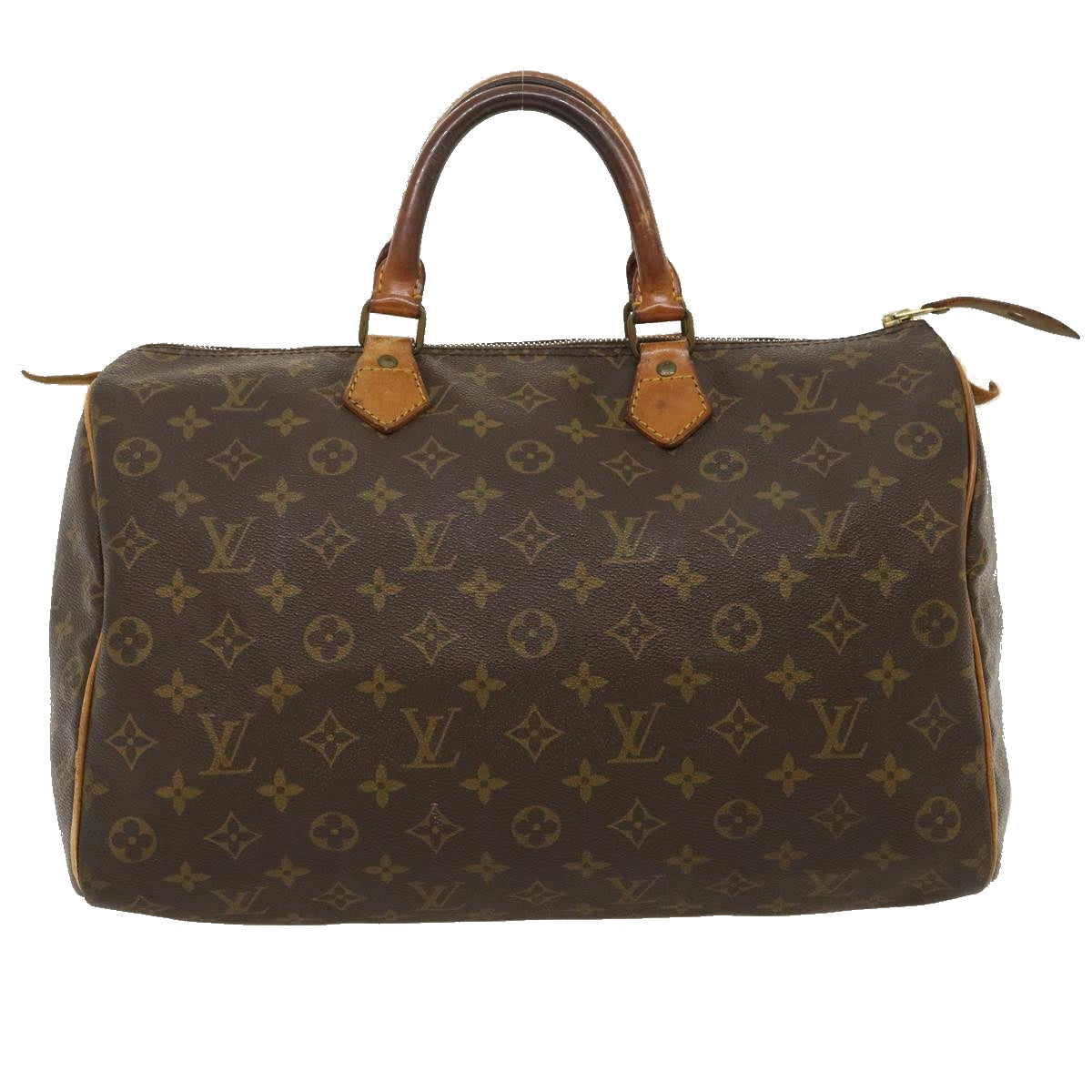 LOUIS VUITTON Monogram Speedy 35 Hand Bag M41524 LV Auth rh093