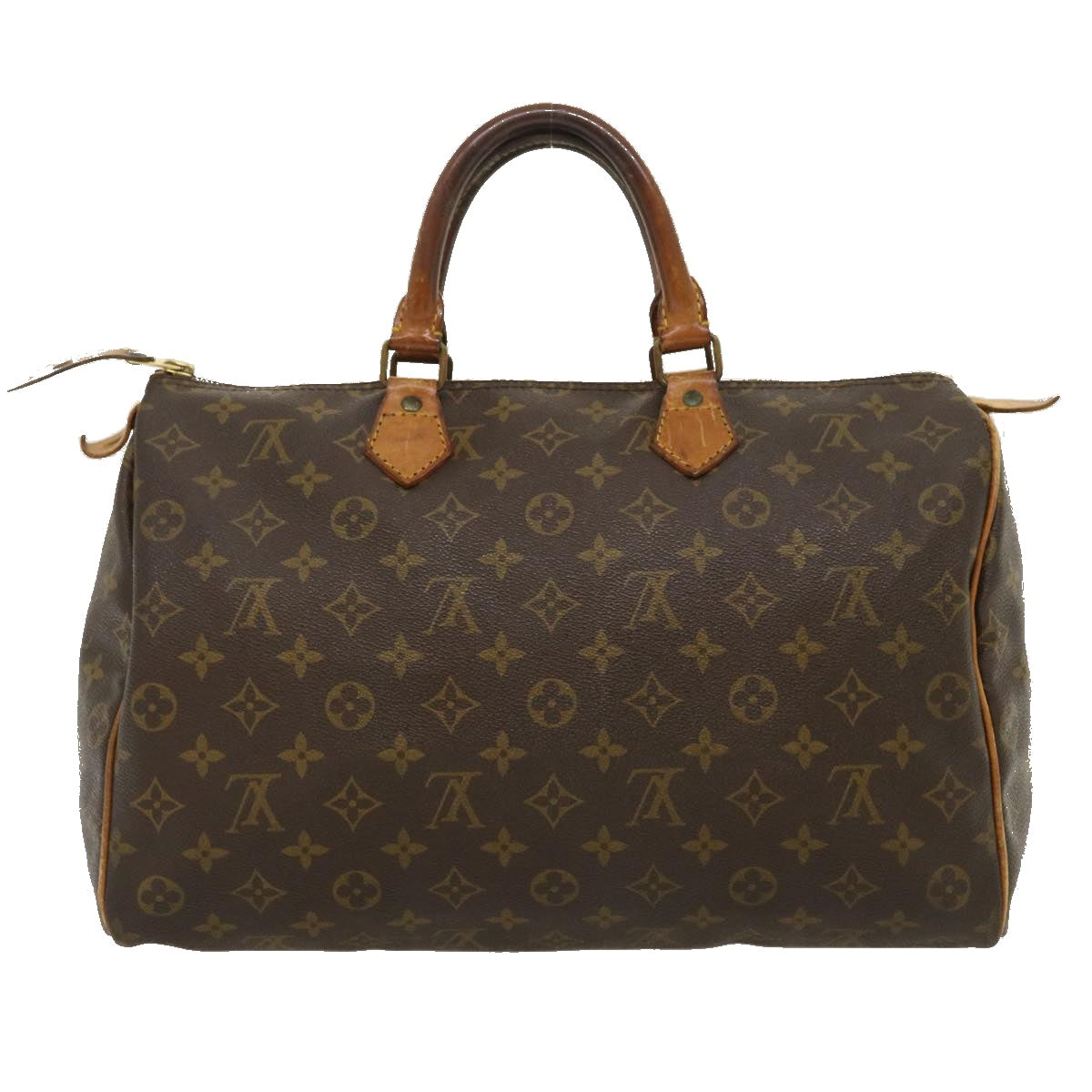 LOUIS VUITTON Monogram Speedy 35 Hand Bag M41524 LV Auth rh093 - 0