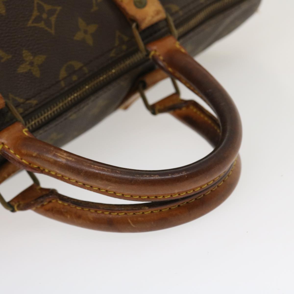 LOUIS VUITTON Monogram Speedy 35 Hand Bag M41524 LV Auth rh093