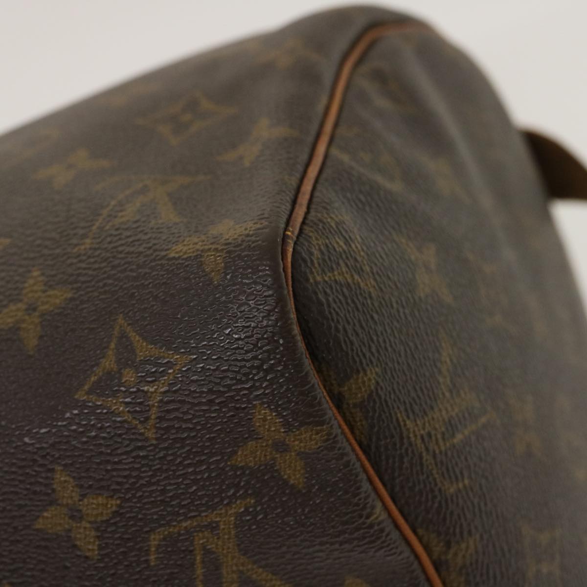 LOUIS VUITTON Monogram Speedy 30 Hand Bag M41526 LV Auth rh095