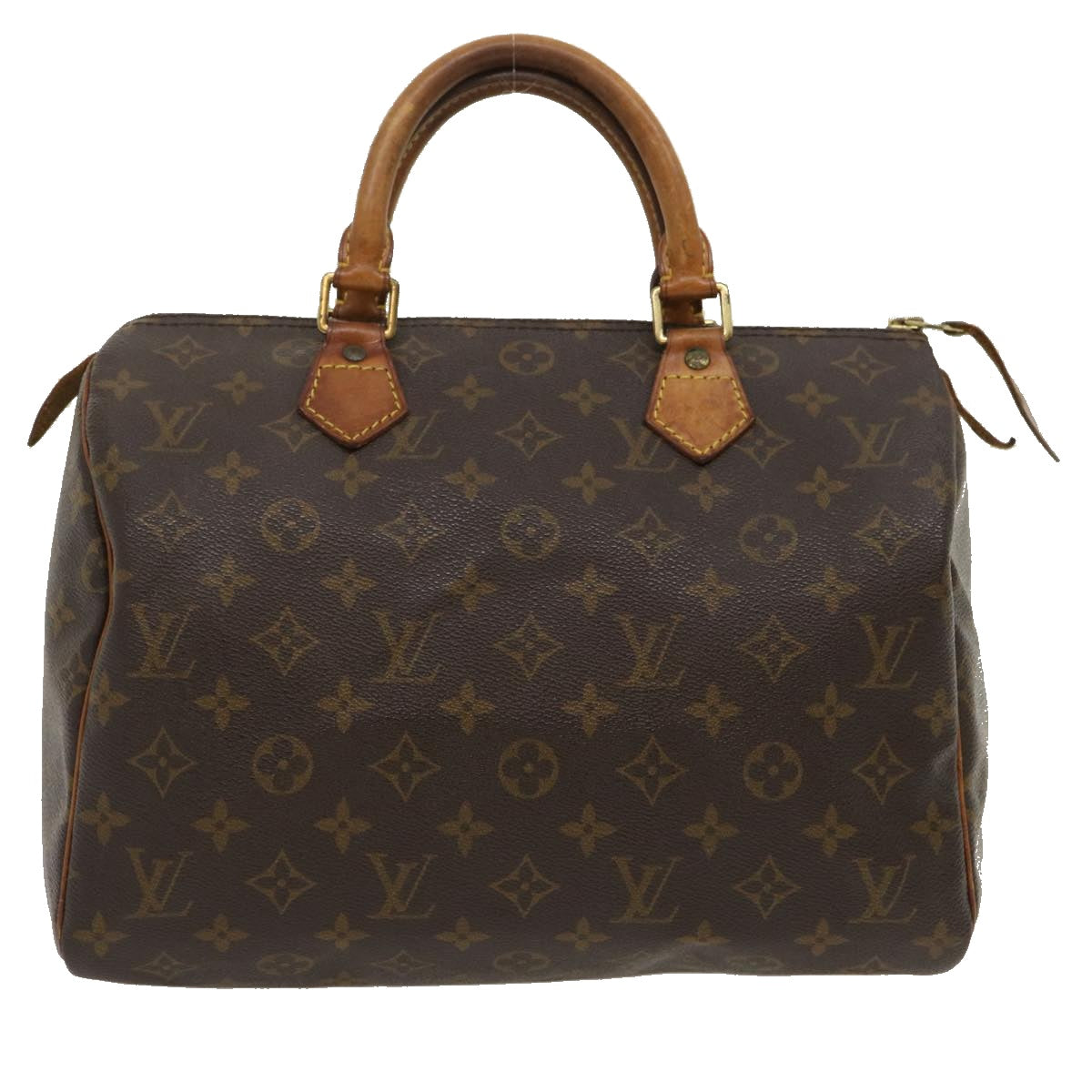 LOUIS VUITTON Monogram Speedy 30 Hand Bag M41526 LV Auth rh095