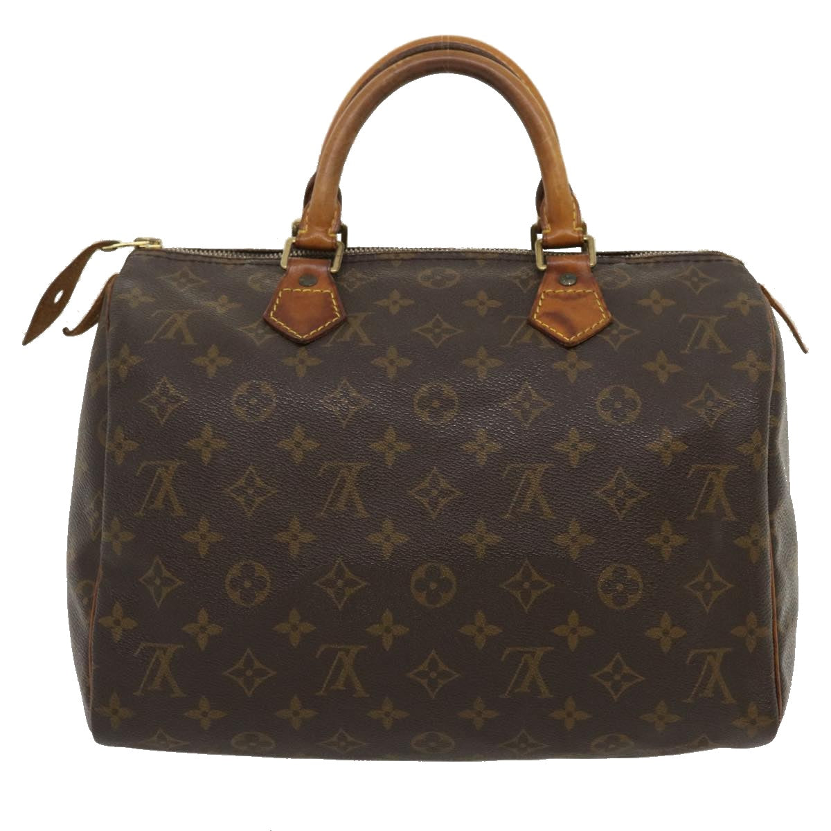 LOUIS VUITTON Monogram Speedy 30 Hand Bag M41526 LV Auth rh095 - 0