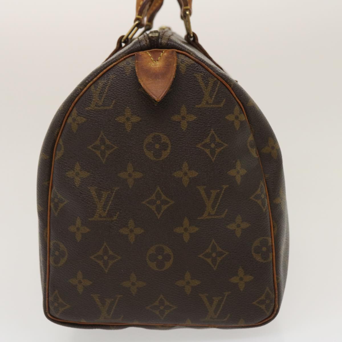 LOUIS VUITTON Monogram Speedy 30 Hand Bag M41526 LV Auth rh095