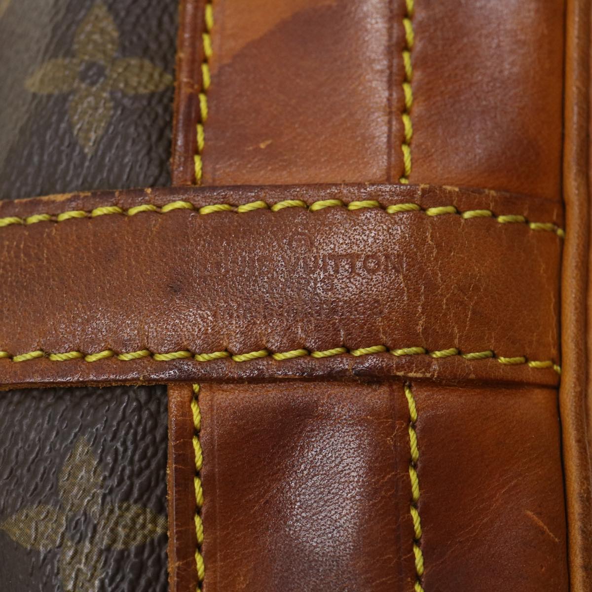 LOUIS VUITTON Monogram Noe Shoulder Bag M42224 LV Auth rh115