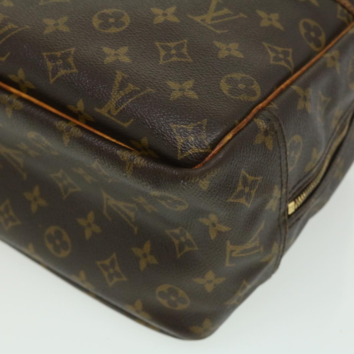 LOUIS VUITTON Monogram Deauville Hand Bag M47270 LV Auth rh129