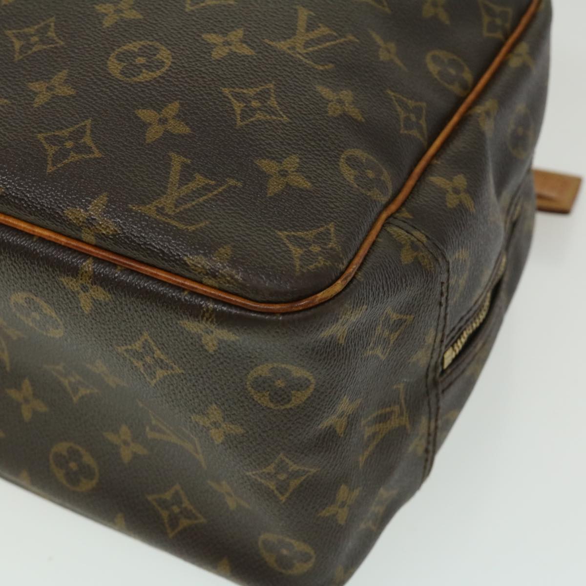 LOUIS VUITTON Monogram Deauville Hand Bag M47270 LV Auth rh129