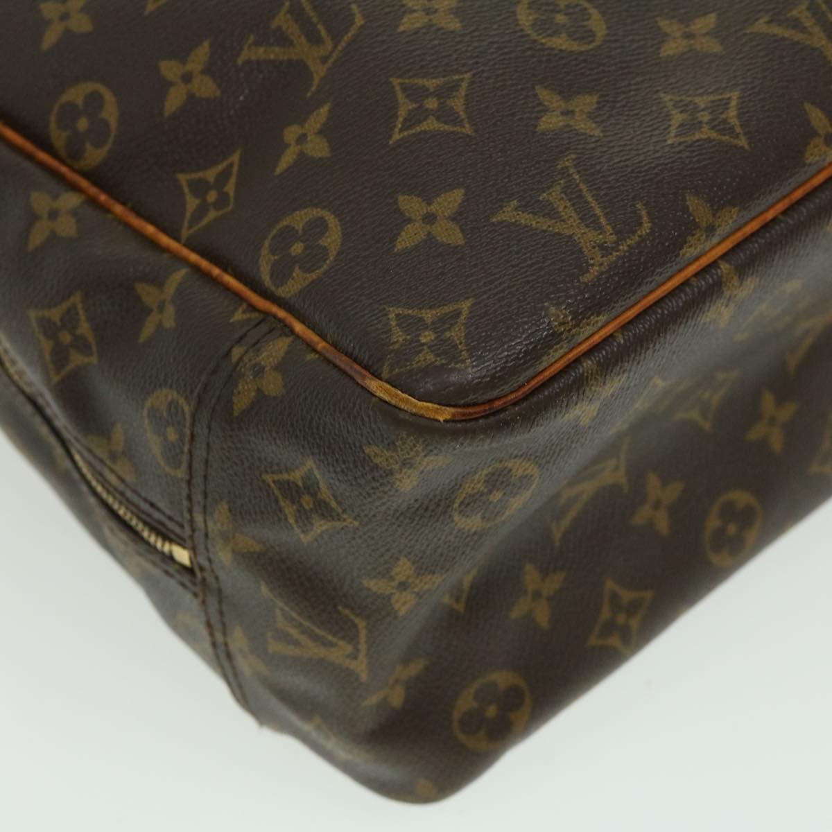 LOUIS VUITTON Monogram Deauville Hand Bag M47270 LV Auth rh129