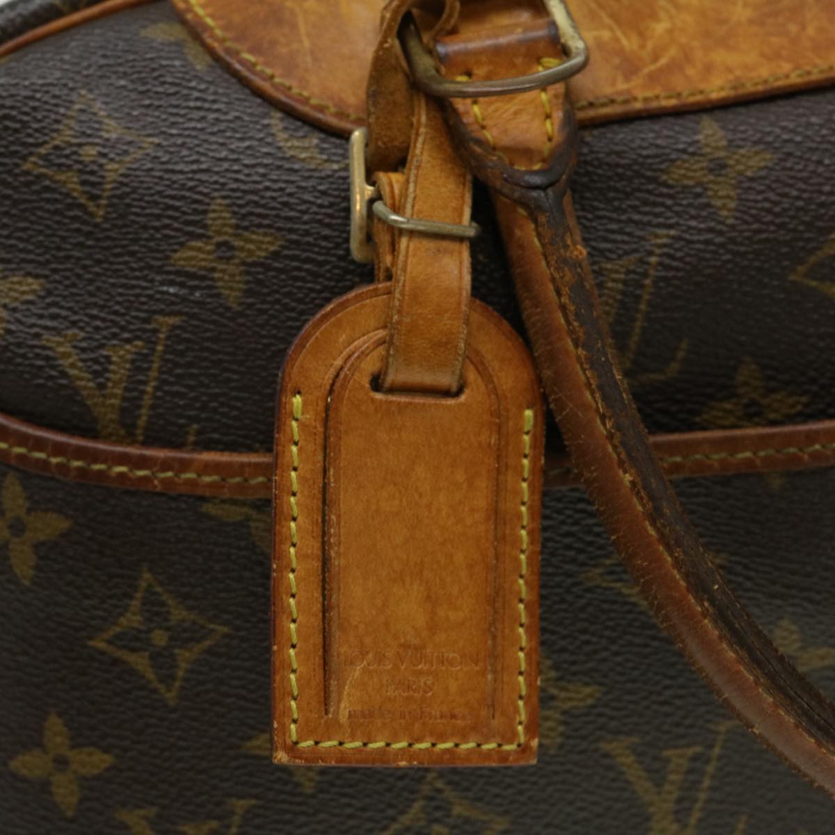 LOUIS VUITTON Monogram Deauville Hand Bag M47270 LV Auth rh129