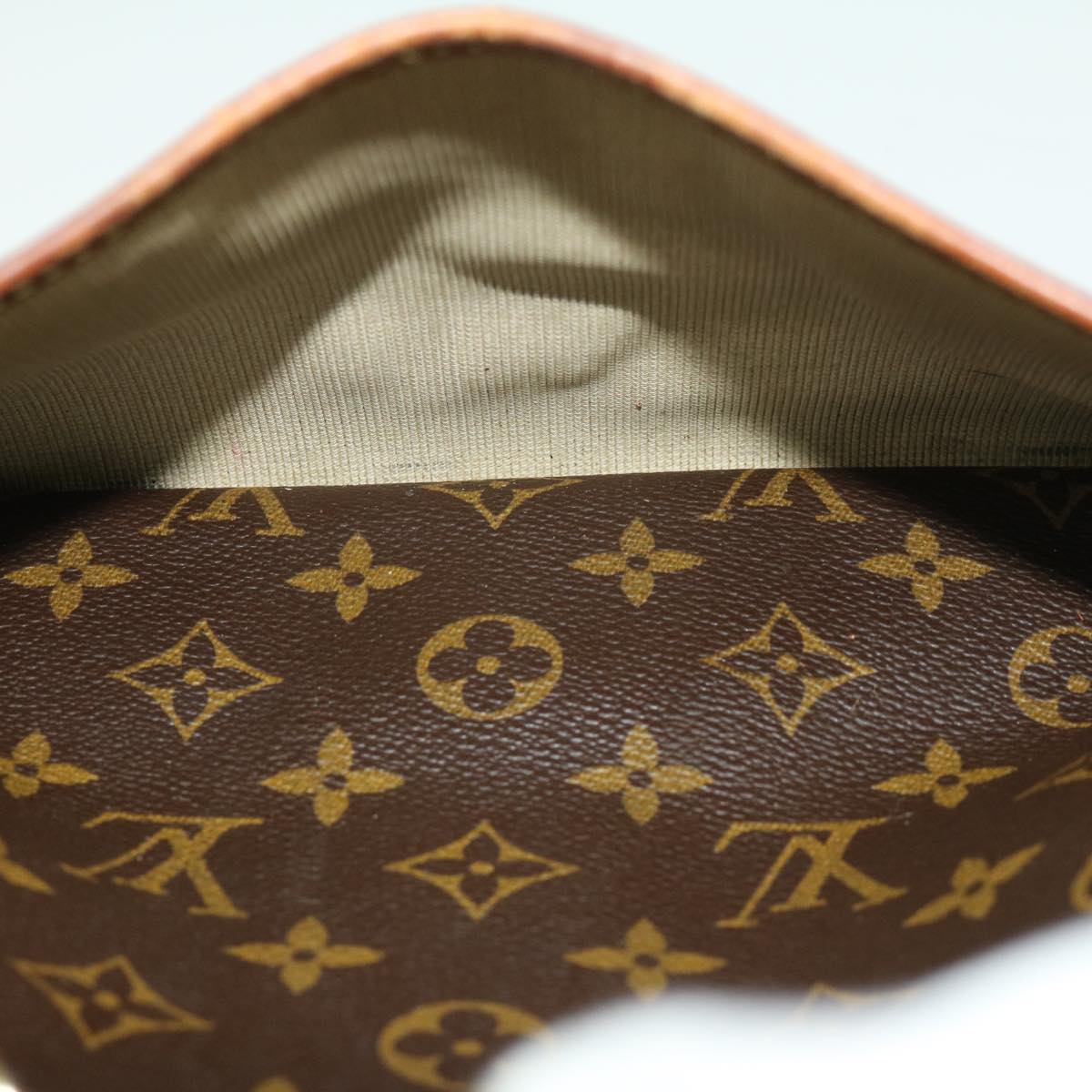 LOUIS VUITTON Monogram Deauville Hand Bag M47270 LV Auth rh129