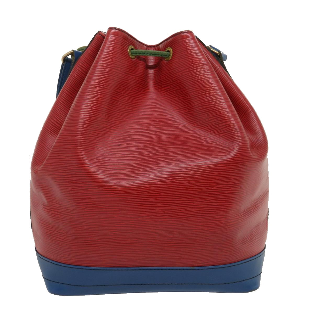 LOUIS VUITTON Epi Tricolor Noe Shoulder Bag Red Blue Green M44084 LV Auth rh130 - 0