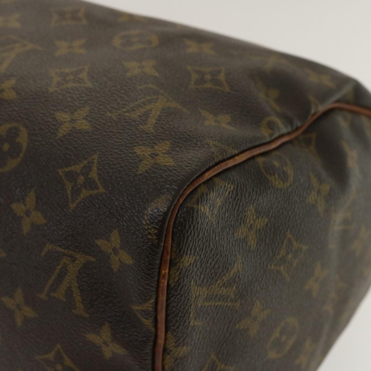 LOUIS VUITTON Monogram Speedy 30 Hand Bag M41526 LV Auth rh145