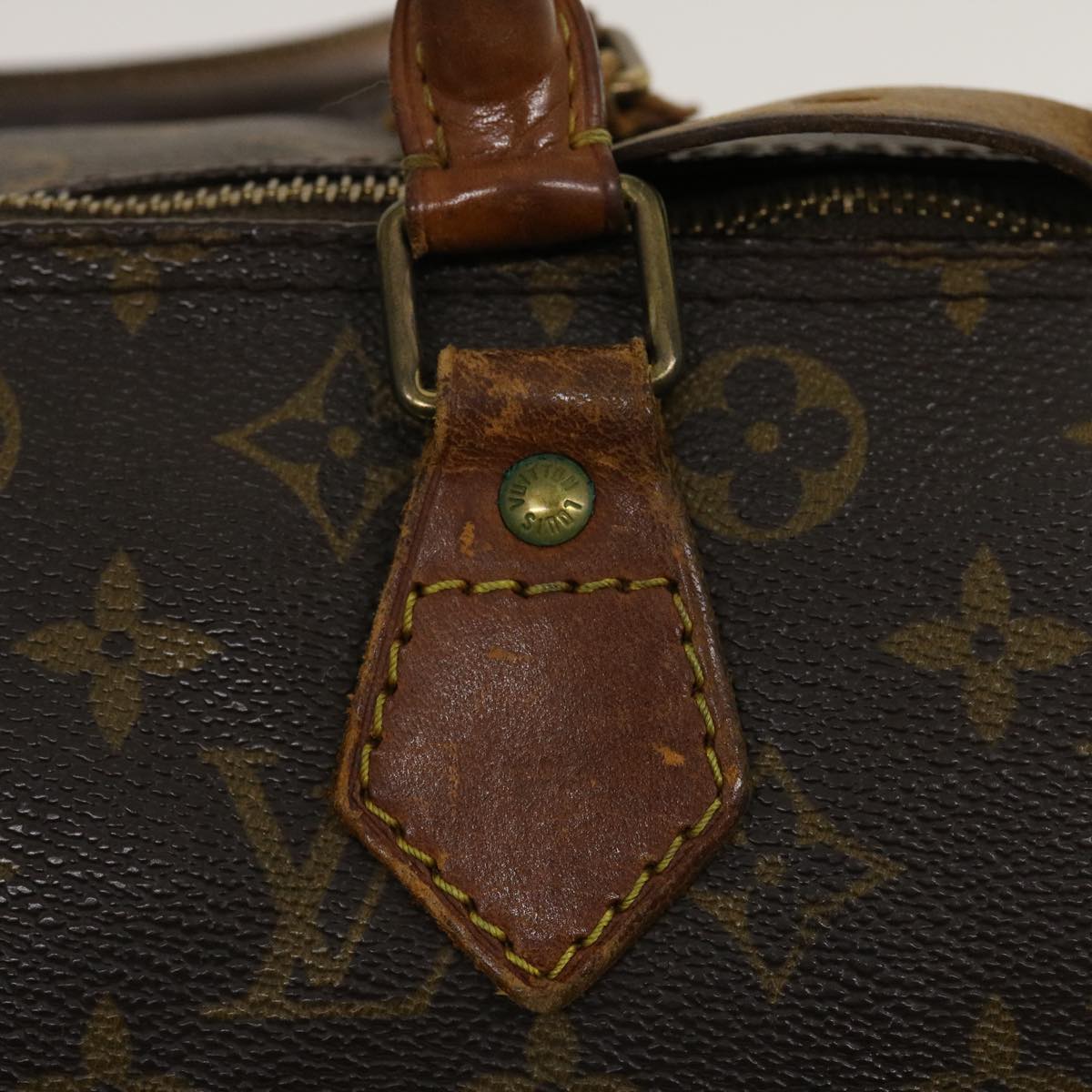 LOUIS VUITTON Monogram Speedy 30 Hand Bag M41526 LV Auth rh145