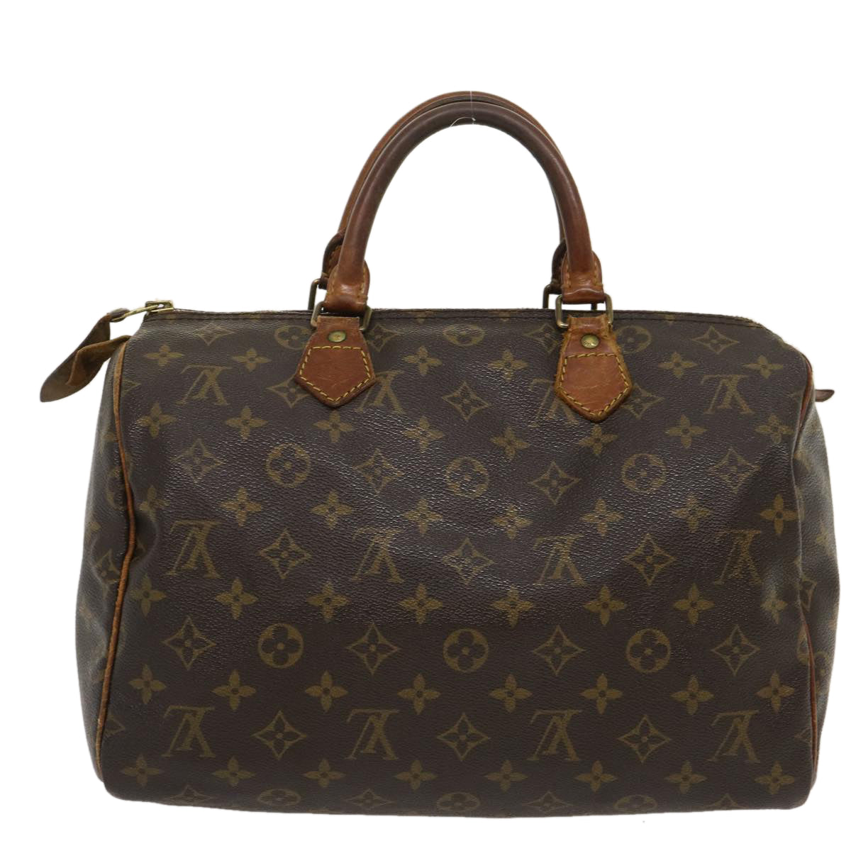 LOUIS VUITTON Monogram Speedy 30 Hand Bag M41526 LV Auth rh145 - 0