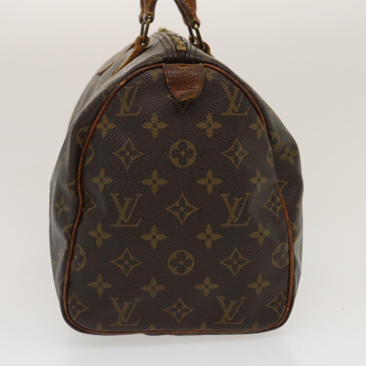 LOUIS VUITTON Monogram Speedy 30 Hand Bag M41526 LV Auth rh145