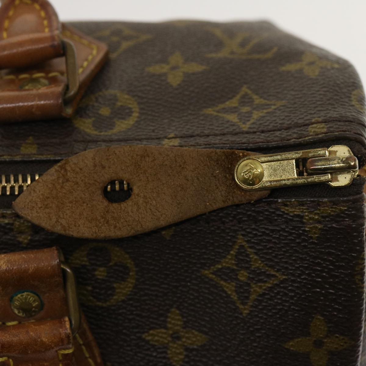 LOUIS VUITTON Monogram Speedy 30 Hand Bag M41526 LV Auth rh149