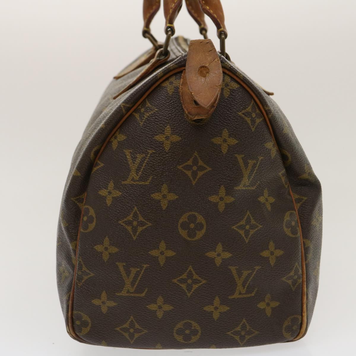 LOUIS VUITTON Monogram Speedy 30 Hand Bag M41526 LV Auth rh149