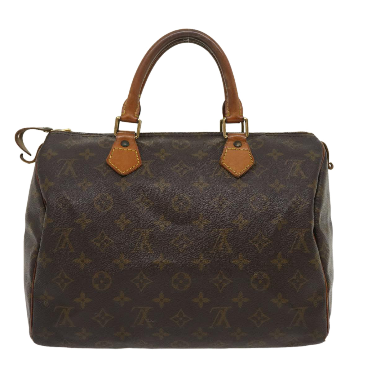 LOUIS VUITTON Monogram Speedy 30 Hand Bag M41526 LV Auth rh164 - 0