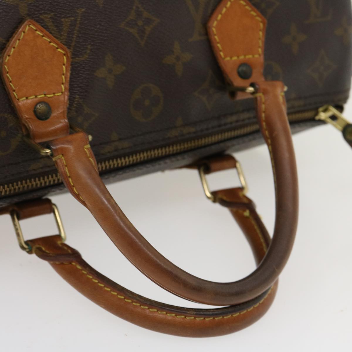 LOUIS VUITTON Monogram Speedy 30 Hand Bag M41526 LV Auth rh164