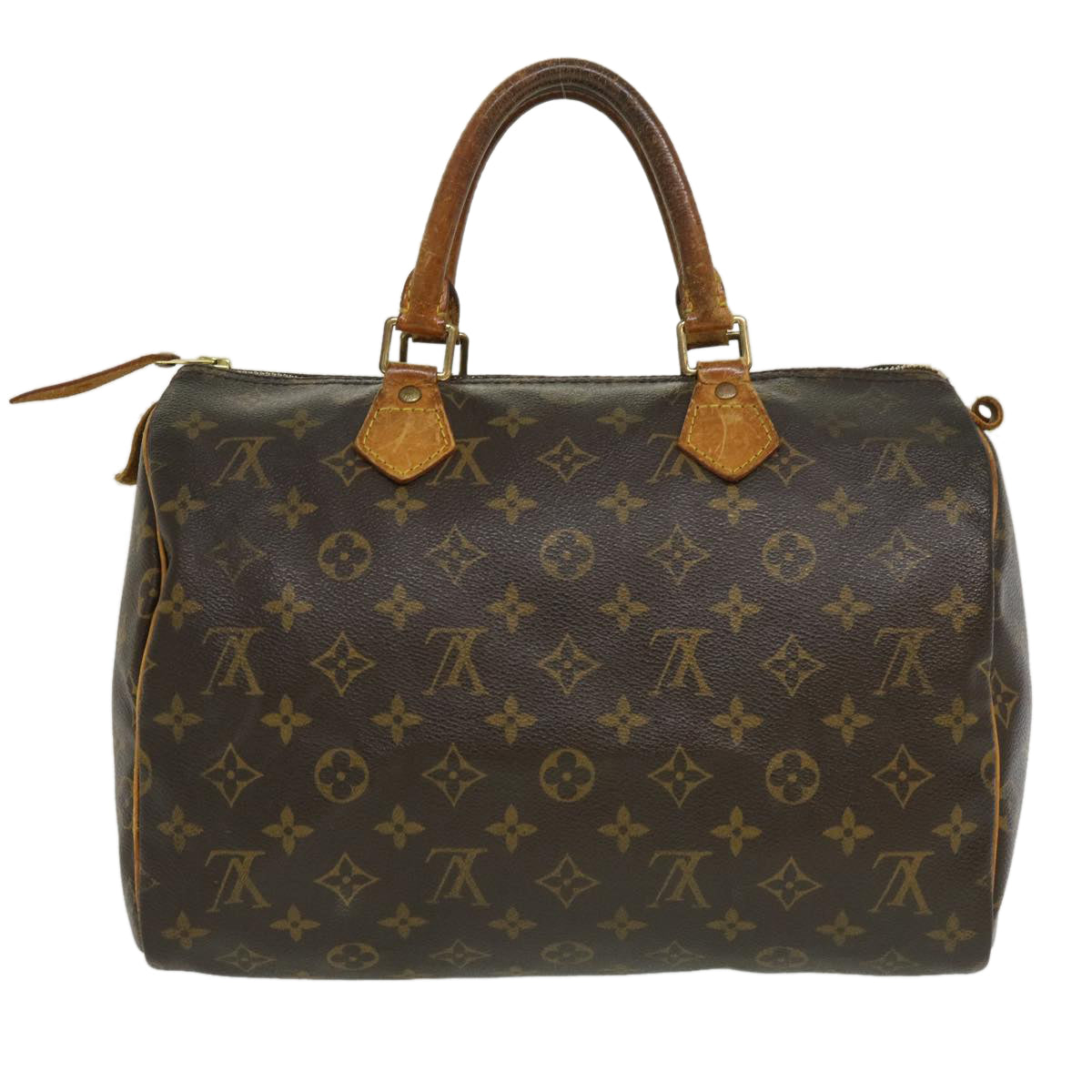 LOUIS VUITTON Monogram Speedy 30 Hand Bag M41526 LV Auth rh173