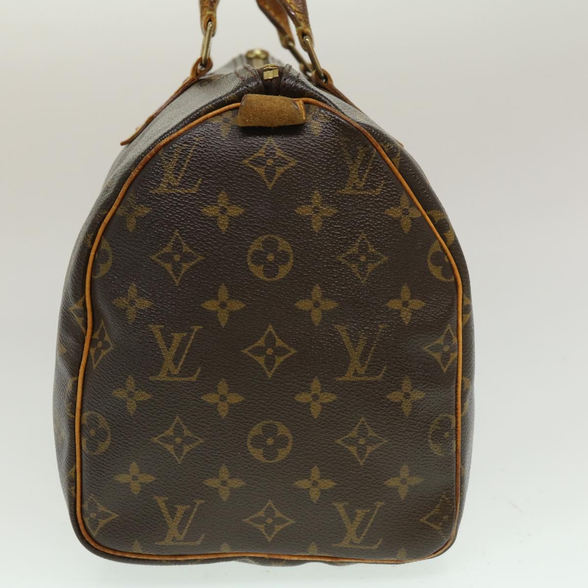 LOUIS VUITTON Monogram Speedy 30 Hand Bag M41526 LV Auth rh173