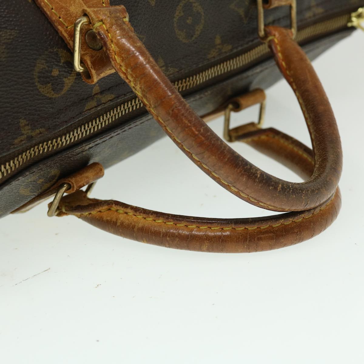 LOUIS VUITTON Monogram Speedy 30 Hand Bag M41526 LV Auth rh173