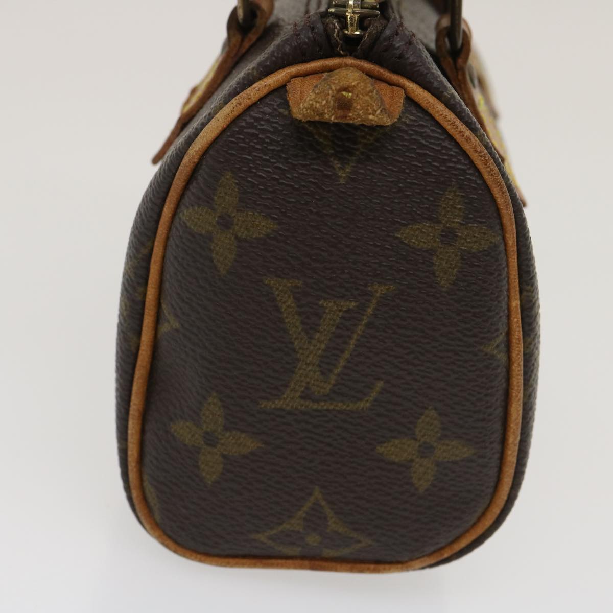 LOUIS VUITTON Monogram Mini Speedy Hand Bag M41534 LV Auth rh174